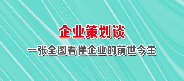 企业策划谈：一张全图看懂企业的前世今生