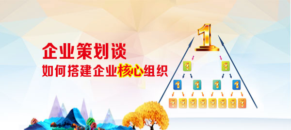 企业策划谈：如何搭建企业核心组织